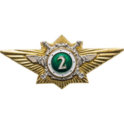 купить Знак "Специалист 2 класса начальствующего состава МВД России"