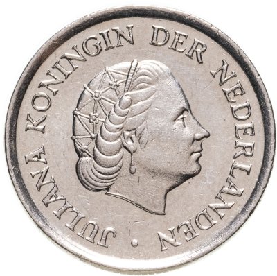 купить Нидерланды 25 центов (cents) 1980