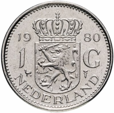 купить Нидерланды 1 гульден (gulden) 1967-1980