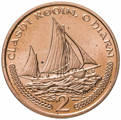 купить Остров Джерси 2 пенса 2001