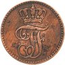 Купить Германия, Мекленбург-Шверин 3 пфеннига 1848