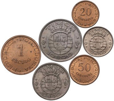 купить Португальский Тимор. Набор №3 (6 монет) 1970