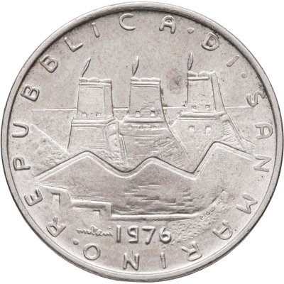 купить Сан-Марино 500 лир (lire) 1976 Республика (дерево)