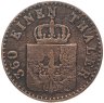Купить Германия, Пруссия 1 пфенниг 1847