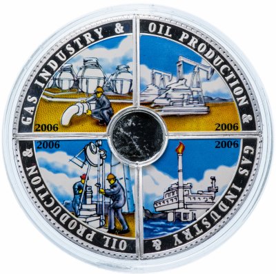 купить Набор 50 центов 2006 4 штуки "Газо и нефтеперерабатывающая промышленность"