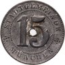 Купить Германия "Мюнхен" 15 пфеннигов 1918 нотгельд