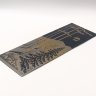 Купить Панно настенное с изображением горного пейзажа, Златоуст, сталь, гравирование, травление, золочение, Российская Федерация, 1993 г.