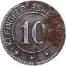 Купить Германия (нотгельды) 10 пфеннигов 1919 "Город Эттенхайм "