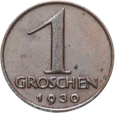 купить Австрия 1 грош (grosz) 1930