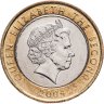 Купить Фолклендские острова 2 фунта 2004 "30 лет монетам Фолклендов"