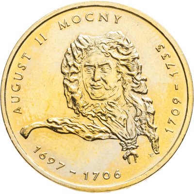 купить Польша 2 злотых 2002 Польские Короли - Август II Сильный