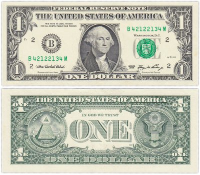 купить США 1 доллар 2006 (Pick 523a) B-Нью Йорк (Western Facility)