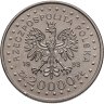 Купить Польша 20000 злотых (zlotych) 1993  XVII зимние Олимпийские Игры, Лиллехаммер 1994