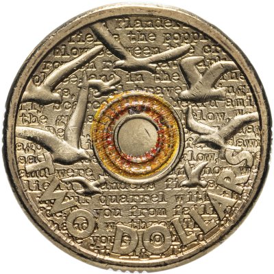 Купить Австралия 2 доллара 2015 "День памяти"