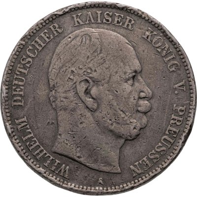 купить Германия (Империя) 5 марок (mark) 1876 A знак монетного двора: "A" - Берлин