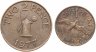 Купить Гернси набор 1 и 2 новых пенни 1977