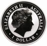 Купить Австралия 1 доллар 2006 Proof «Восточный календарь-год Собаки» цветная эмаль