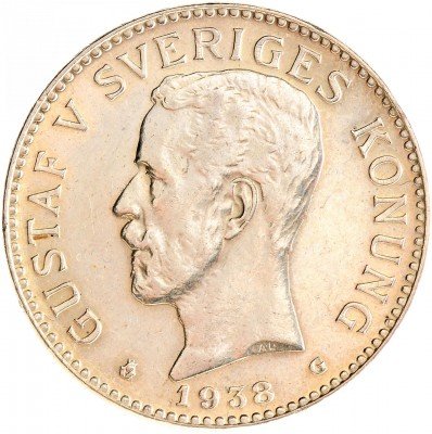 Купить Швеция 2 кроны 1938