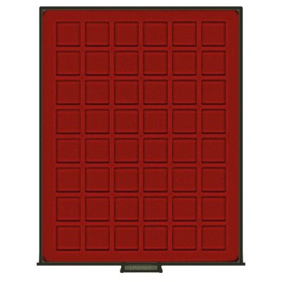 купить Бокс на 48 ячеек размером 28х28 мм (Lindner, Германия)