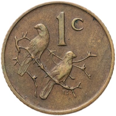 купить ЮАР 1 цент (cent) 1975