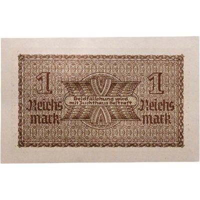 купить Германия 1 рейхсмарка (reichsmark) 1940-1945 "Немецкие оккупационные территории"