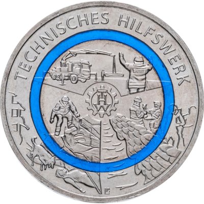 купить Германия 10 евро 2025 "На службе общества - Служба технической поддержки", знак монетного двора "А"- Берлин