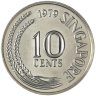 Купить Сингапур 10 центов (cents) 1979