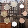 Купить Нидерланды годовой набор 2017 Амстердам, 8 монет в официальном буклете с папкой