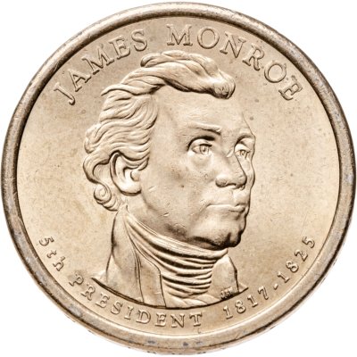 купить США 1 доллар 2008 D "5-ый Президент США - Джеймс Монро"