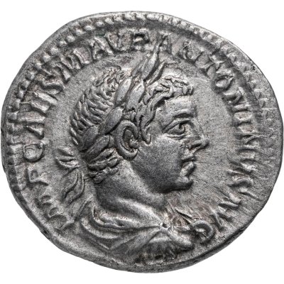 купить Римская империя, Элагабал, 218-222 годы, денарий богиня Салюс