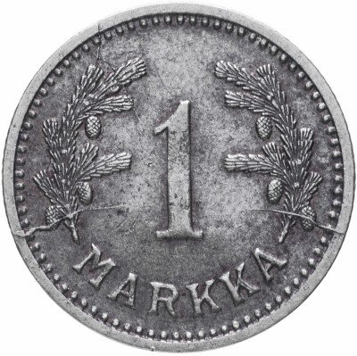 Купить Финляндия 1 марка 1943
