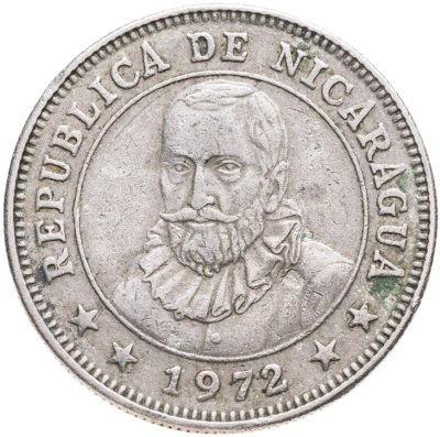 купить Никарагуа 25 сентаво (centavos) 1972