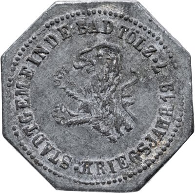 купить Германия "Бад-Тёльц" 10 пфеннигов 1917 нотгельд