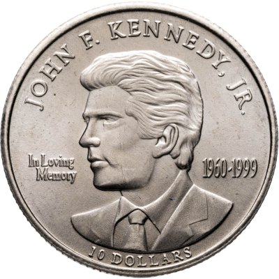 купить Либерия 10 долларов 2000 "Гибель Джона Кеннеди мл."
