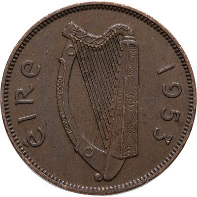 купить Ирландия 1/2 пенни (penny) 1953