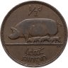 Купить Ирландия 1/2 пенни (penny) 1953