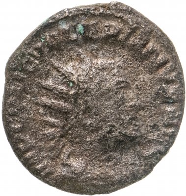 купить Римская Империя, Валериан I, 253–260 гг, антониниан (реверс: Летиция стоит влево, в руке венок)