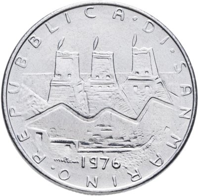 купить Сан-Марино 100 лир (lire) 1976 Республика