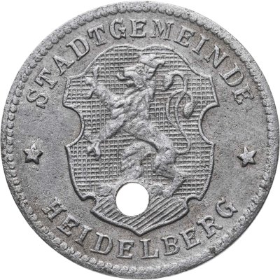 купить Германия "Гейдельберг" 10 пфеннигов 1918 нотгельд