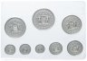 Купить Белиз набор из 8 серебряных монет 1974
