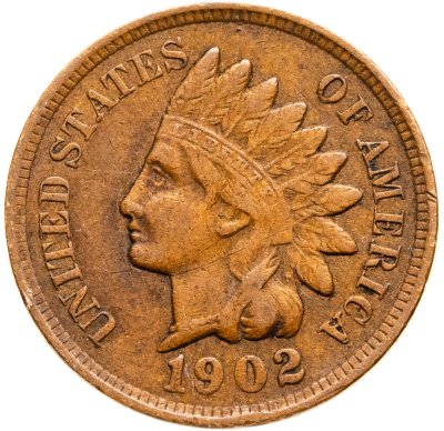купить США 1 цент 1902 "Indian Head Cent"