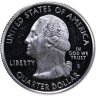 Купить США 25 центов (квотер, 1/4 доллара, quarter dollar) 2007 S Proof Монтана (Montana), знак монетного двора "S" - Сан-Франциско