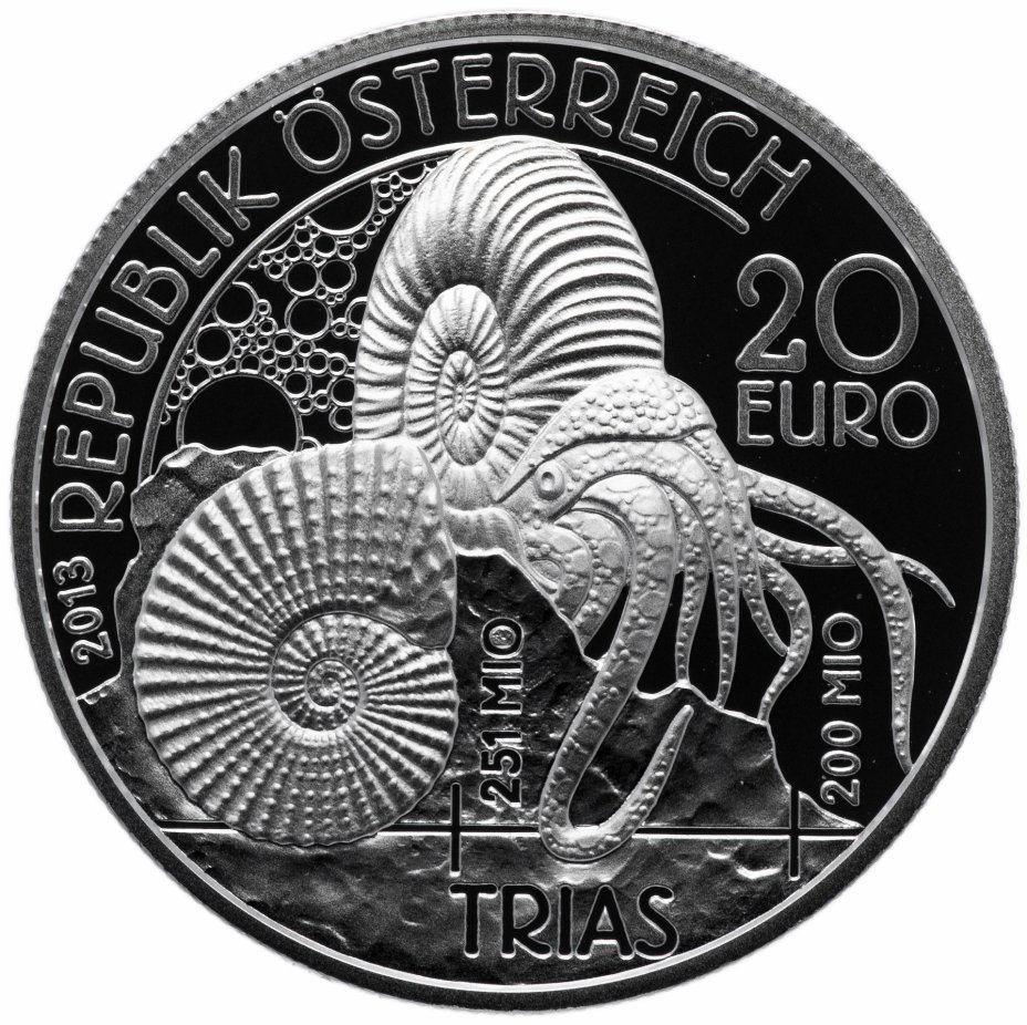 купить Австрия 20 евро 2013 Триасовый период