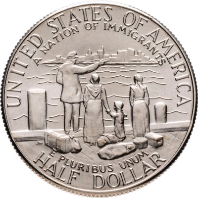 купить США 50 центов 1986 D "100 лет Статуе Свободы"