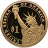 Купить США 1 доллар (dollar) 2007 S Proof "Джеймс Мэдисон (4-й президент США)" знак монетного двора "S" - Сан-Франциско