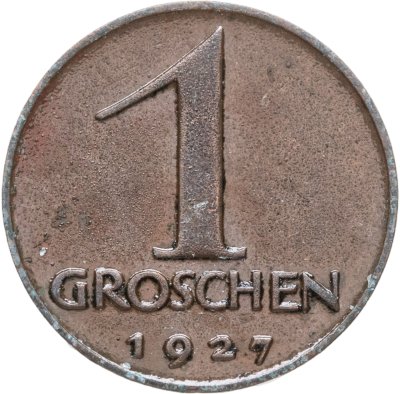 купить Австрия 1 грош (grosz) 1927