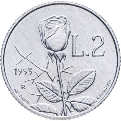 купить Сан-Марино 2 лиры (lire) 1993