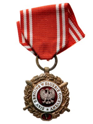 Купить Польша, медаль "Вооруженные силы на службе Родине. За 5 лет службы"
