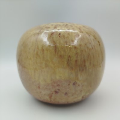 купить Ваза желтого оттенка, производственное объединение "Белорусская керамика", Радошковичи, Минская обл., керамика, поливы, СССР, 1978-1988 гг.