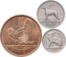 Купить Ирландия набор монет 1, 3 и 6 пенсов 1968
